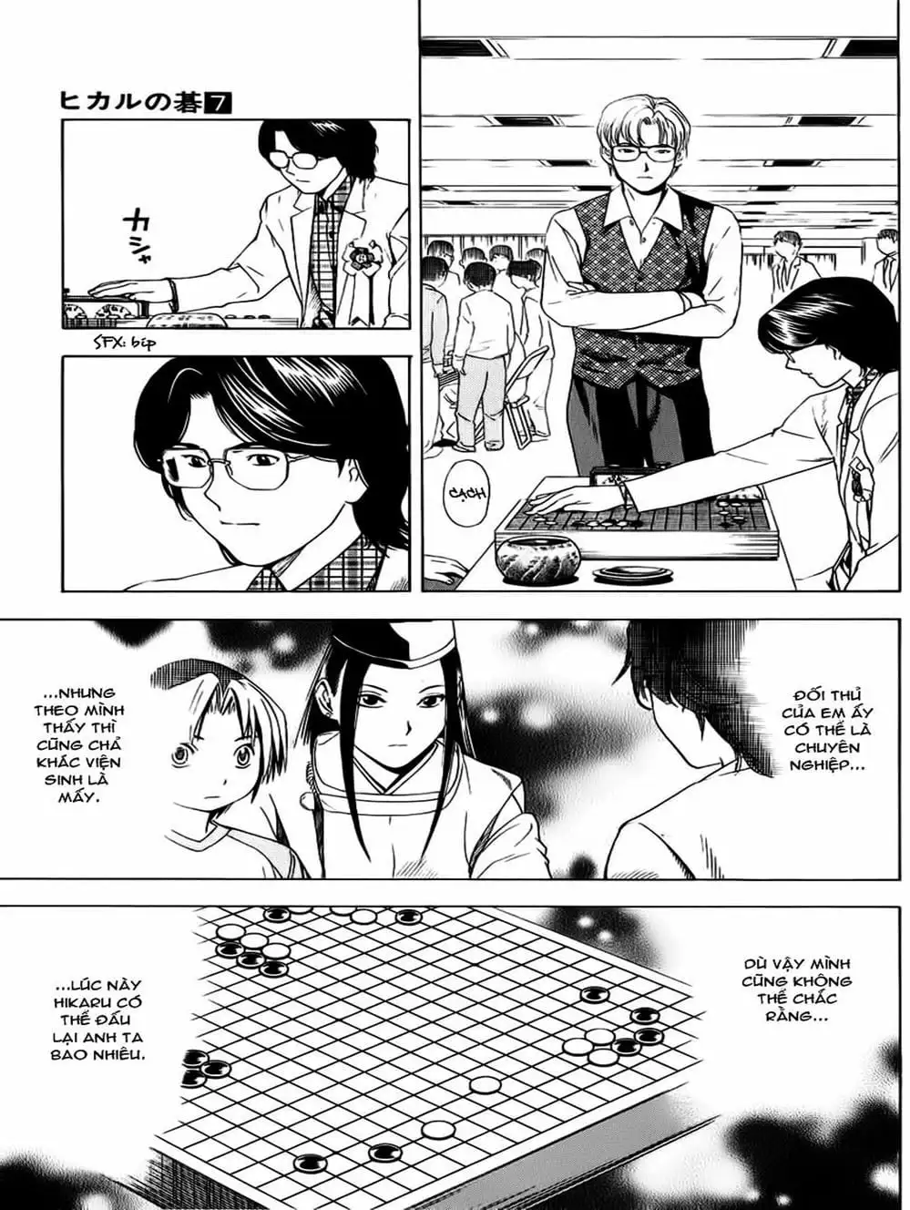 Truyện Tranh Kì Thủ Cờ Vây - Hikaru No Go trang 6