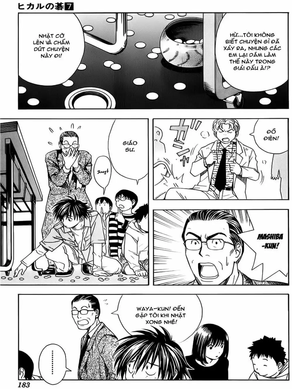 Truyện Tranh Kì Thủ Cờ Vây - Hikaru No Go trang 6