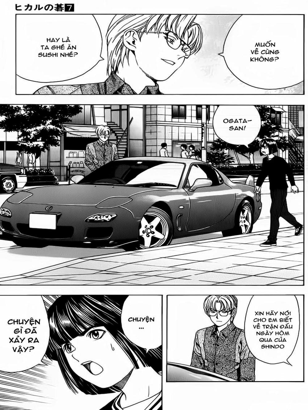 Truyện Tranh Kì Thủ Cờ Vây - Hikaru No Go trang 6