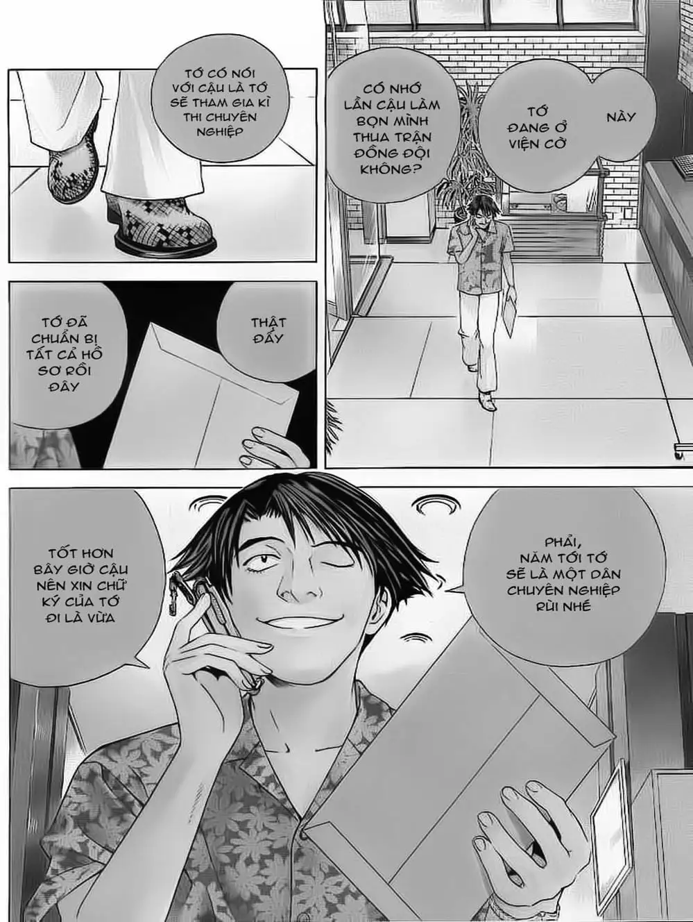 Truyện Tranh Kì Thủ Cờ Vây - Hikaru No Go trang 6