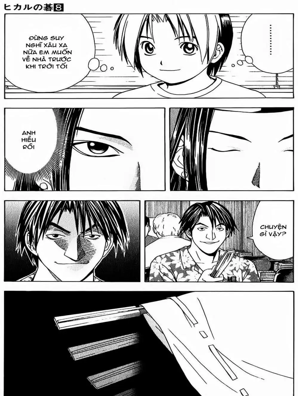 Truyện Tranh Kì Thủ Cờ Vây - Hikaru No Go trang 6