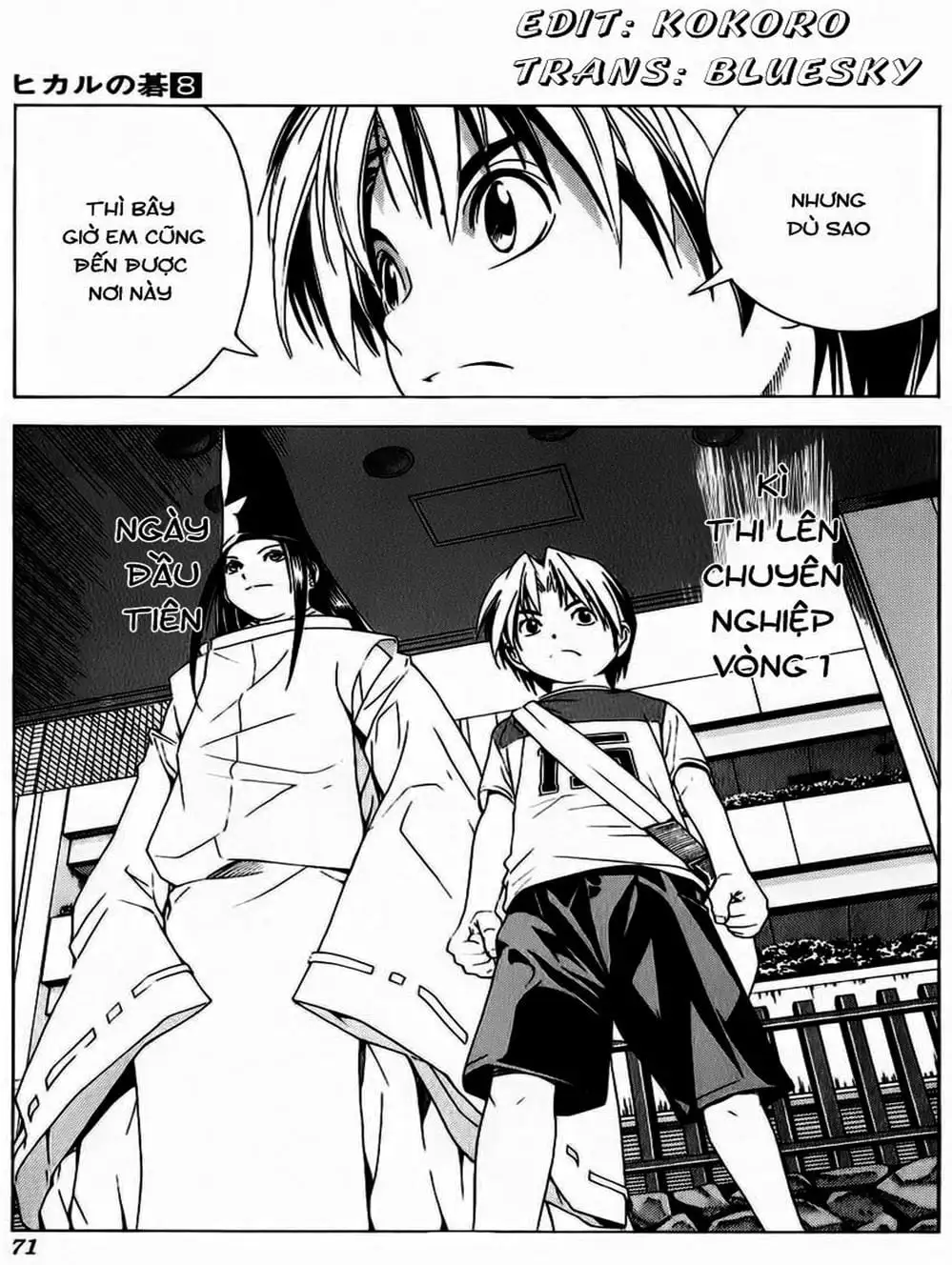 Truyện Tranh Kì Thủ Cờ Vây - Hikaru No Go trang 6