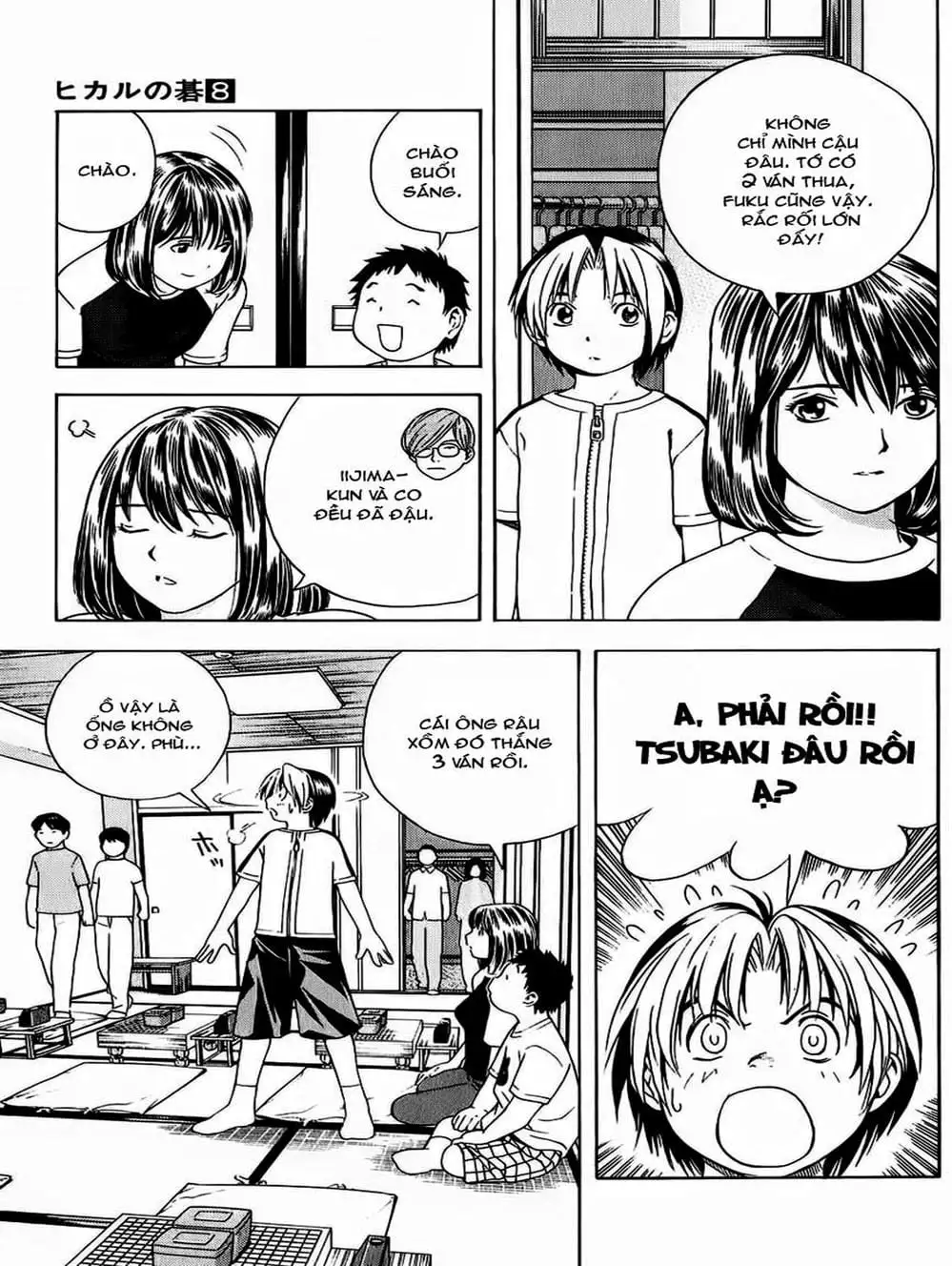 Truyện Tranh Kì Thủ Cờ Vây - Hikaru No Go trang 6