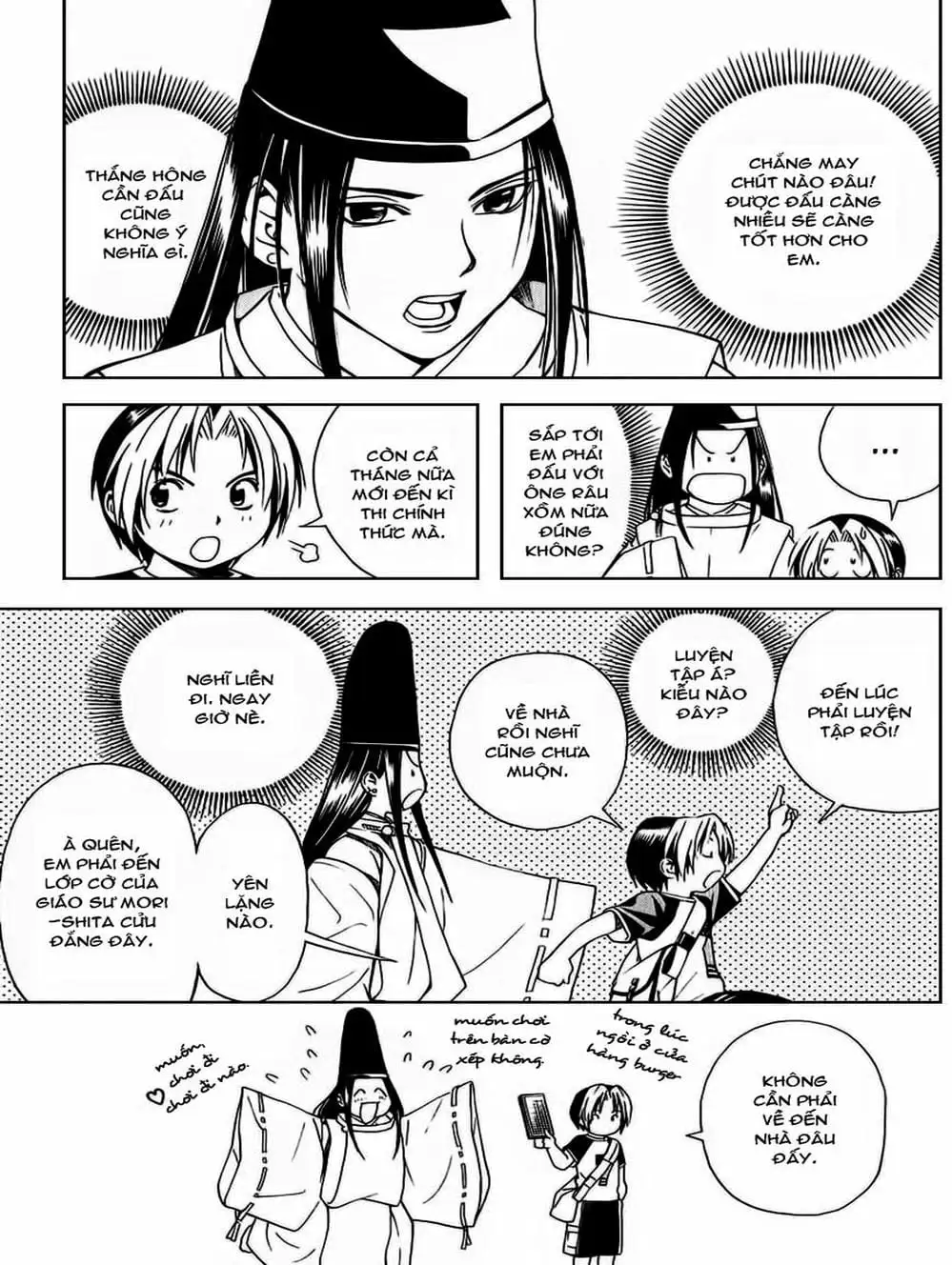 Truyện Tranh Kì Thủ Cờ Vây - Hikaru No Go trang 6