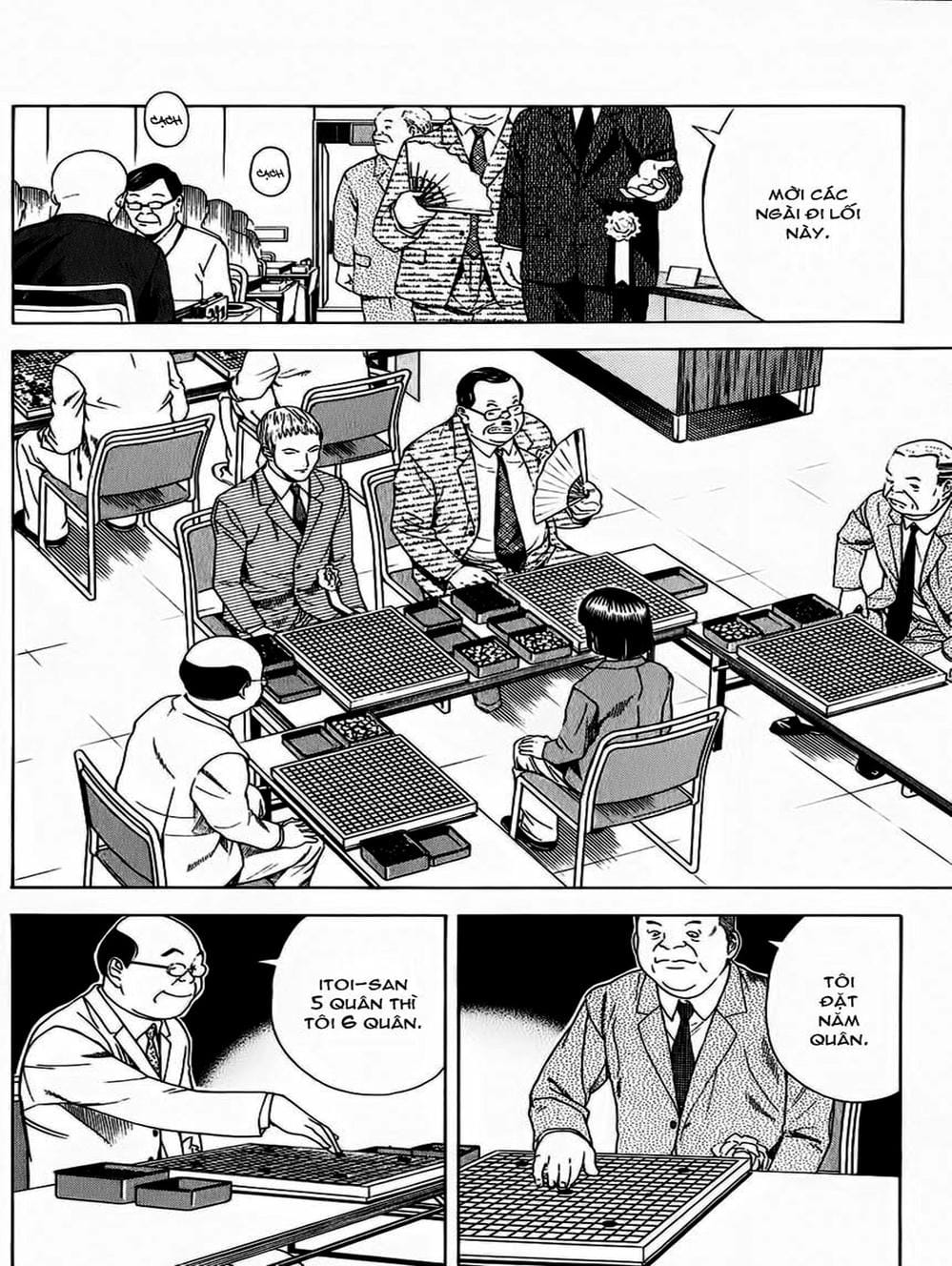 Truyện Tranh Kì Thủ Cờ Vây - Hikaru No Go trang 6