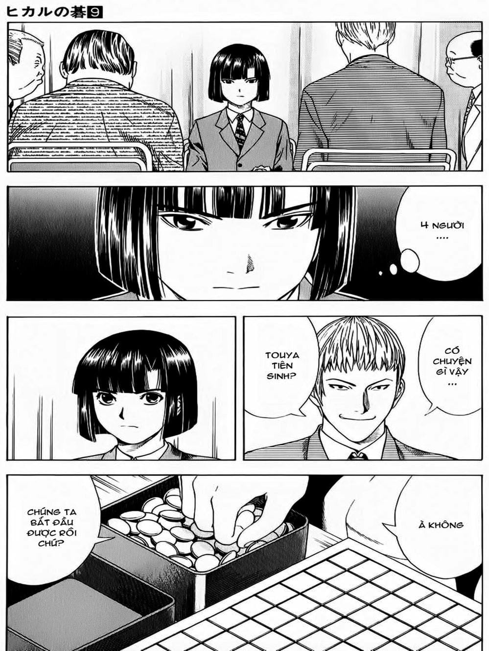 Truyện Tranh Kì Thủ Cờ Vây - Hikaru No Go trang 6