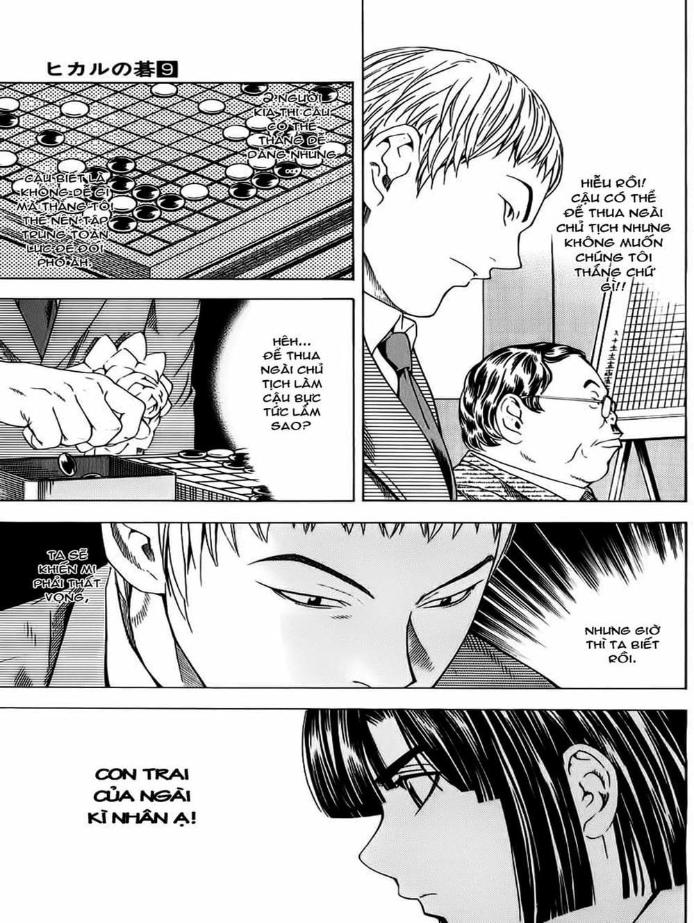Truyện Tranh Kì Thủ Cờ Vây - Hikaru No Go trang 6