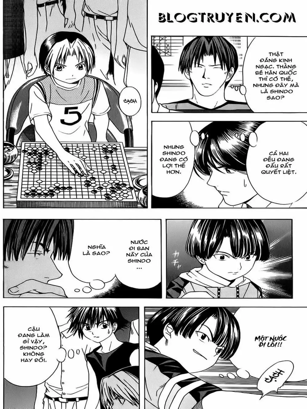 Truyện Tranh Kì Thủ Cờ Vây - Hikaru No Go trang 6