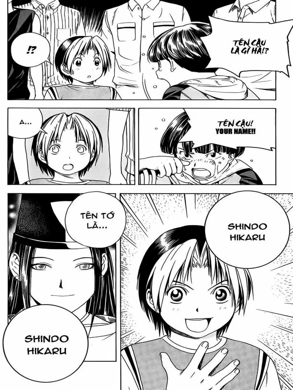 Truyện Tranh Kì Thủ Cờ Vây - Hikaru No Go trang 6