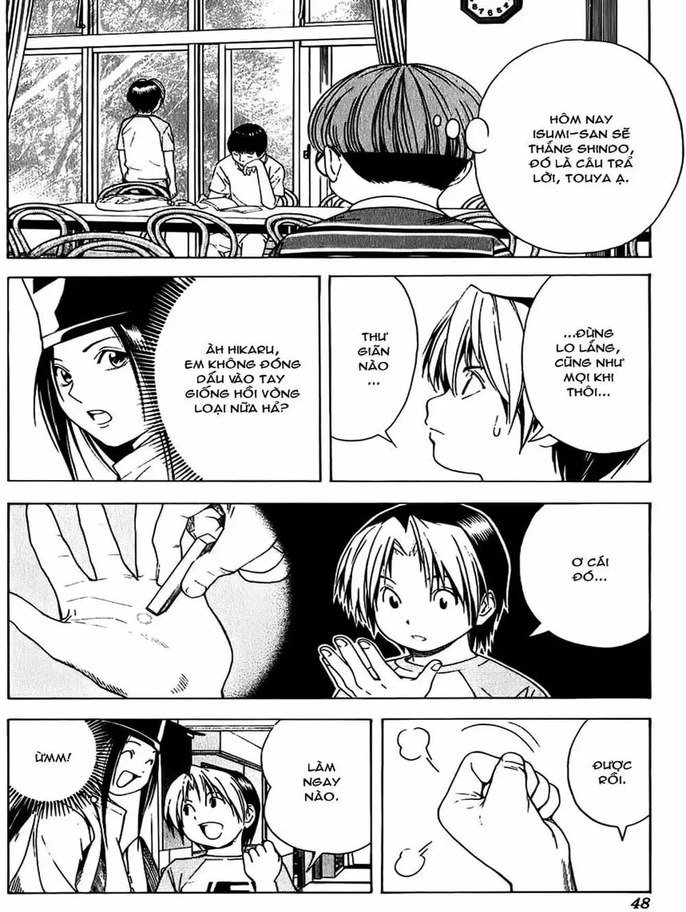 Truyện Tranh Kì Thủ Cờ Vây - Hikaru No Go trang 6