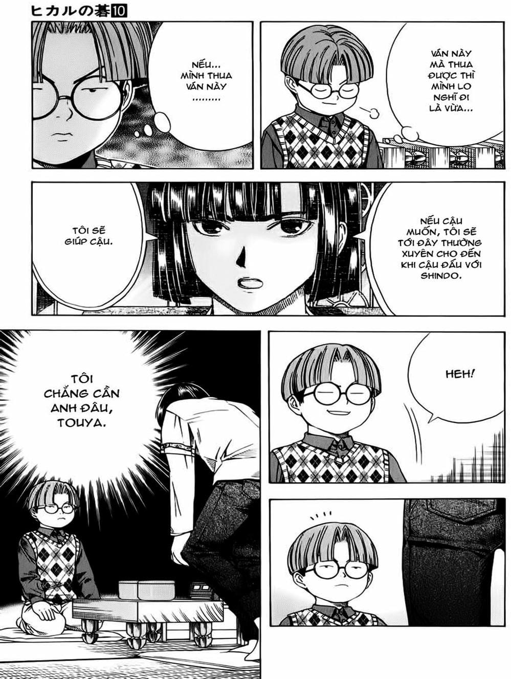 Truyện Tranh Kì Thủ Cờ Vây - Hikaru No Go trang 6