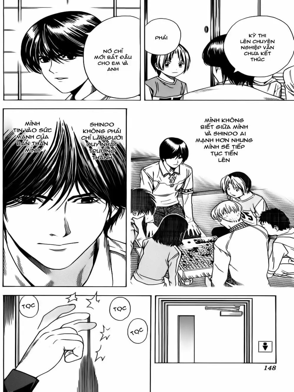 Truyện Tranh Kì Thủ Cờ Vây - Hikaru No Go trang 6