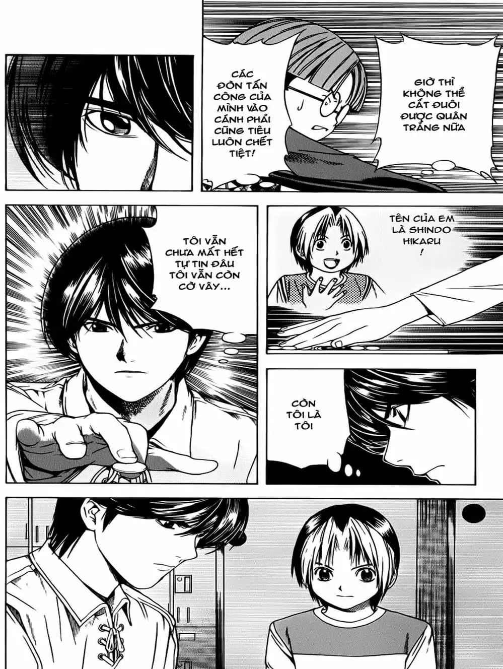 Truyện Tranh Kì Thủ Cờ Vây - Hikaru No Go trang 6