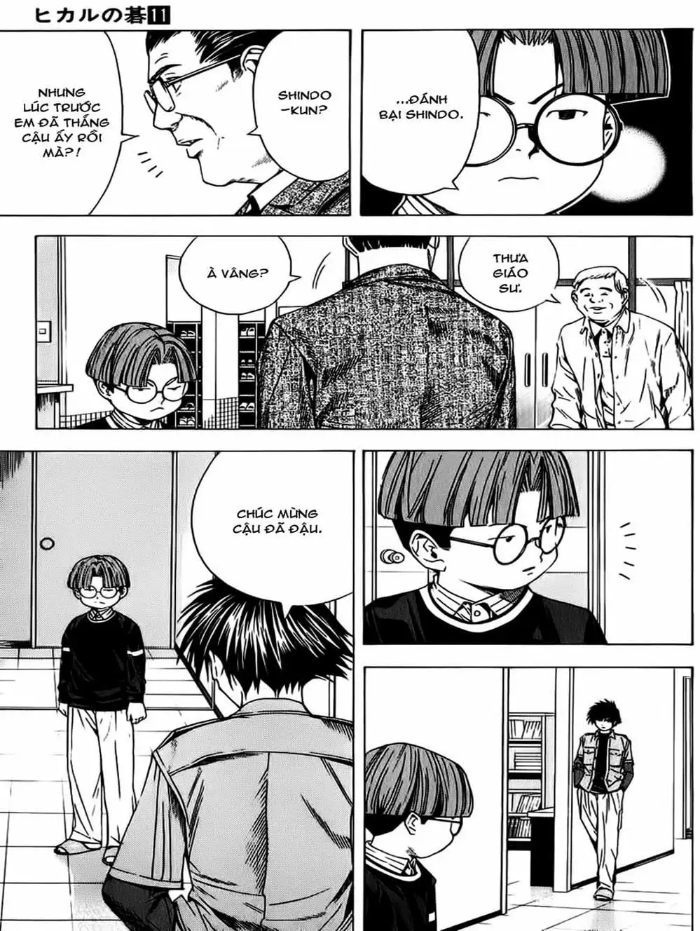 Truyện Tranh Kì Thủ Cờ Vây - Hikaru No Go trang 6