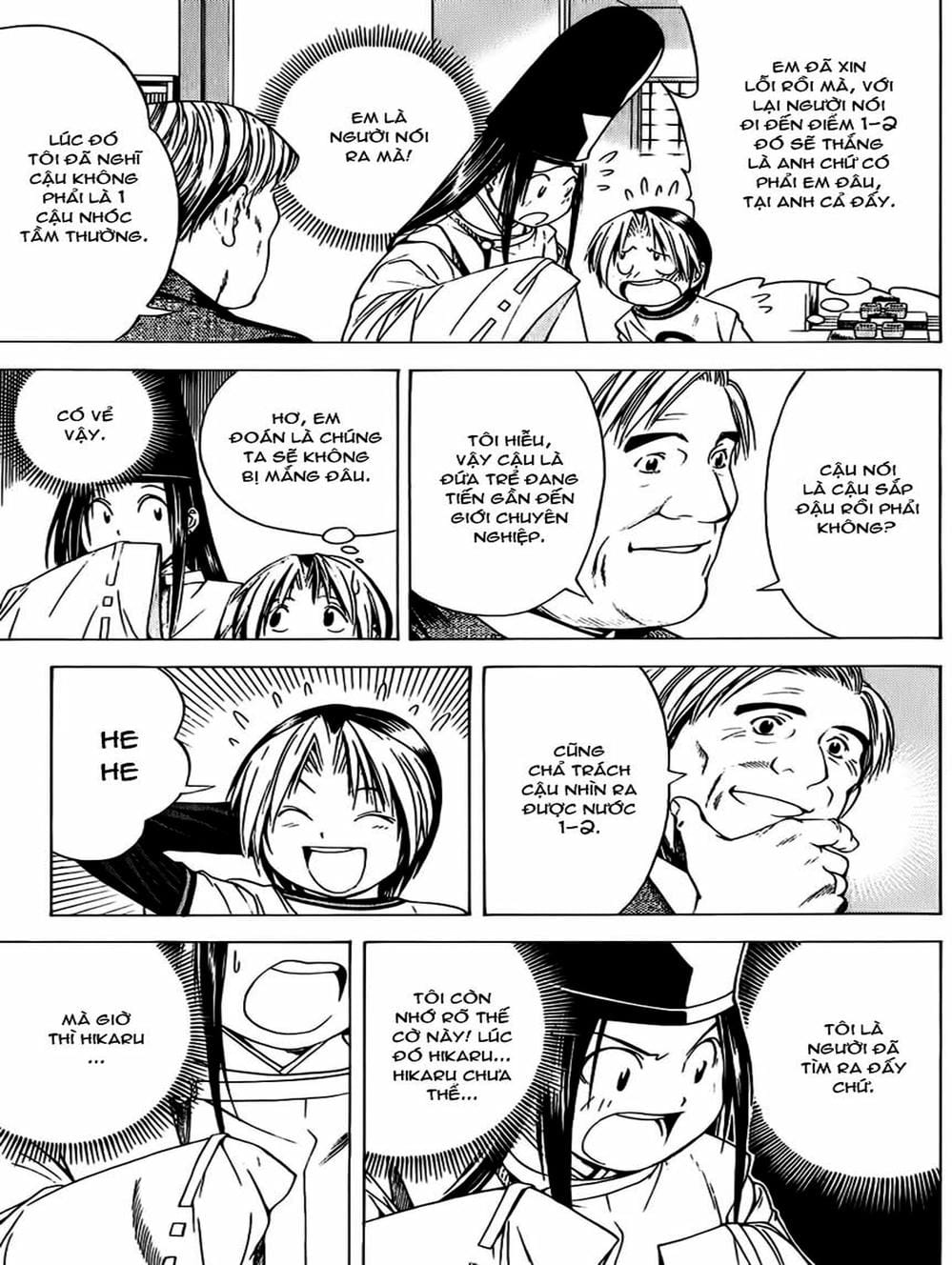 Truyện Tranh Kì Thủ Cờ Vây - Hikaru No Go trang 6