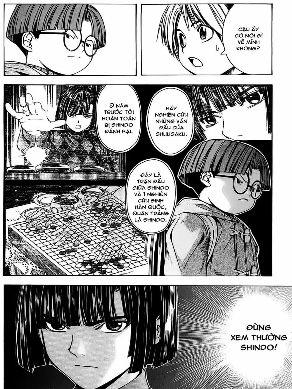 Truyện Tranh Kì Thủ Cờ Vây - Hikaru No Go trang 6