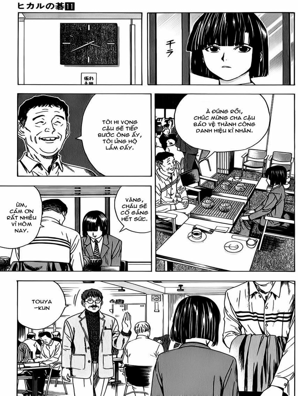 Truyện Tranh Kì Thủ Cờ Vây - Hikaru No Go trang 6