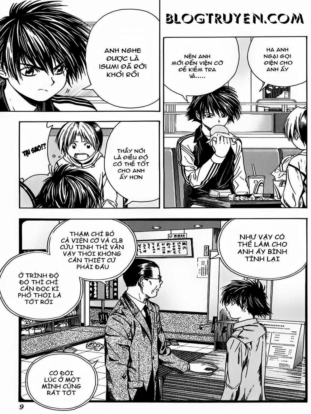 Truyện Tranh Kì Thủ Cờ Vây - Hikaru No Go trang 6