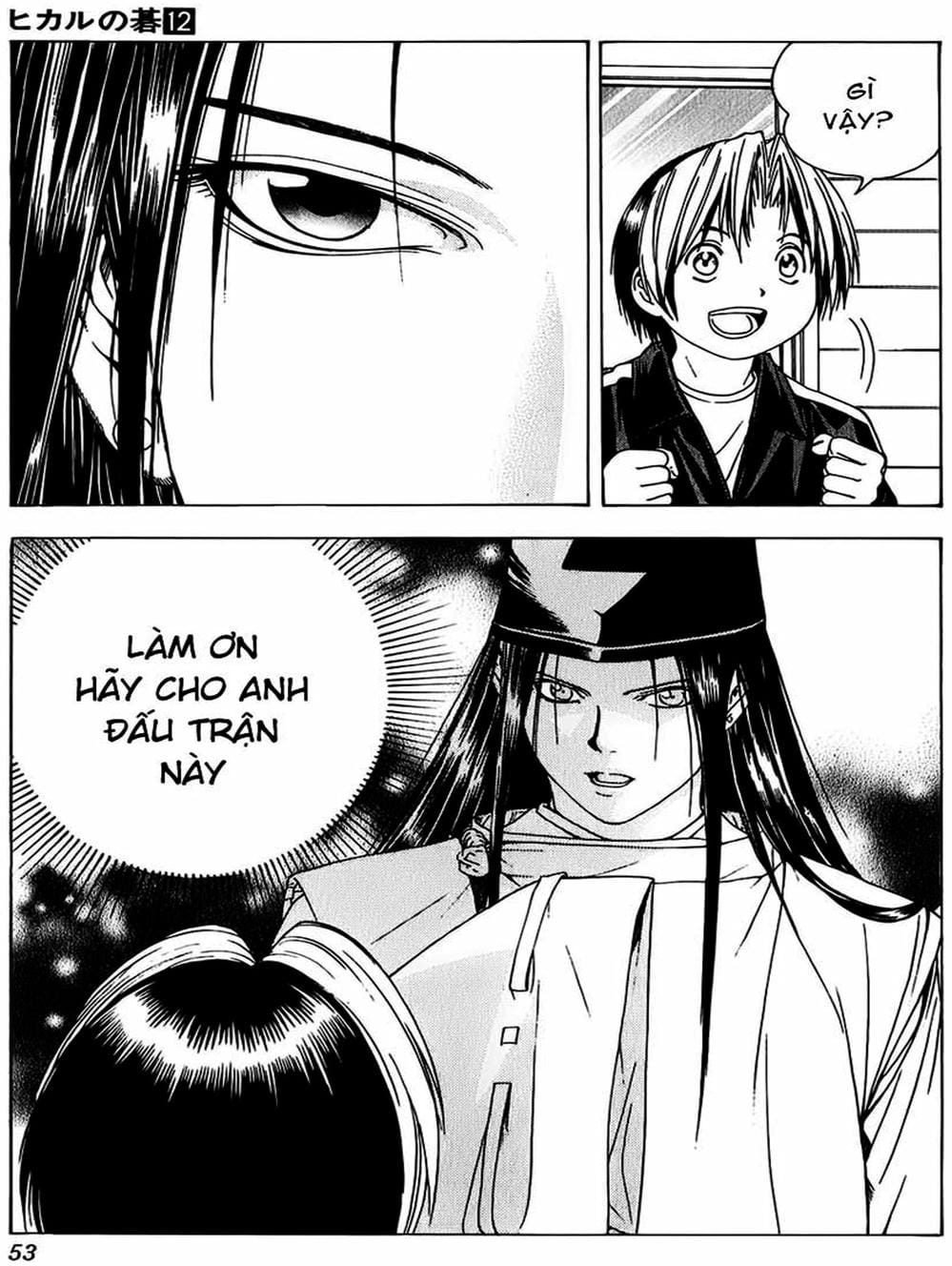 Truyện Tranh Kì Thủ Cờ Vây - Hikaru No Go trang 6