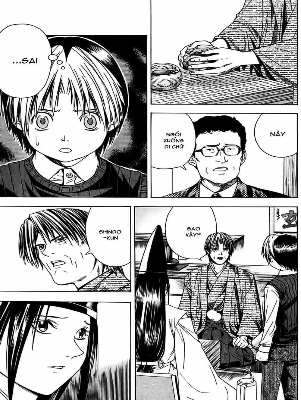 Truyện Tranh Kì Thủ Cờ Vây - Hikaru No Go trang 6