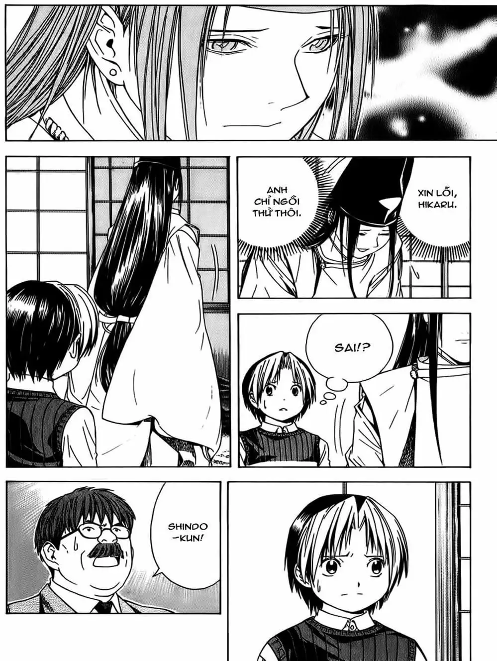 Truyện Tranh Kì Thủ Cờ Vây - Hikaru No Go trang 6