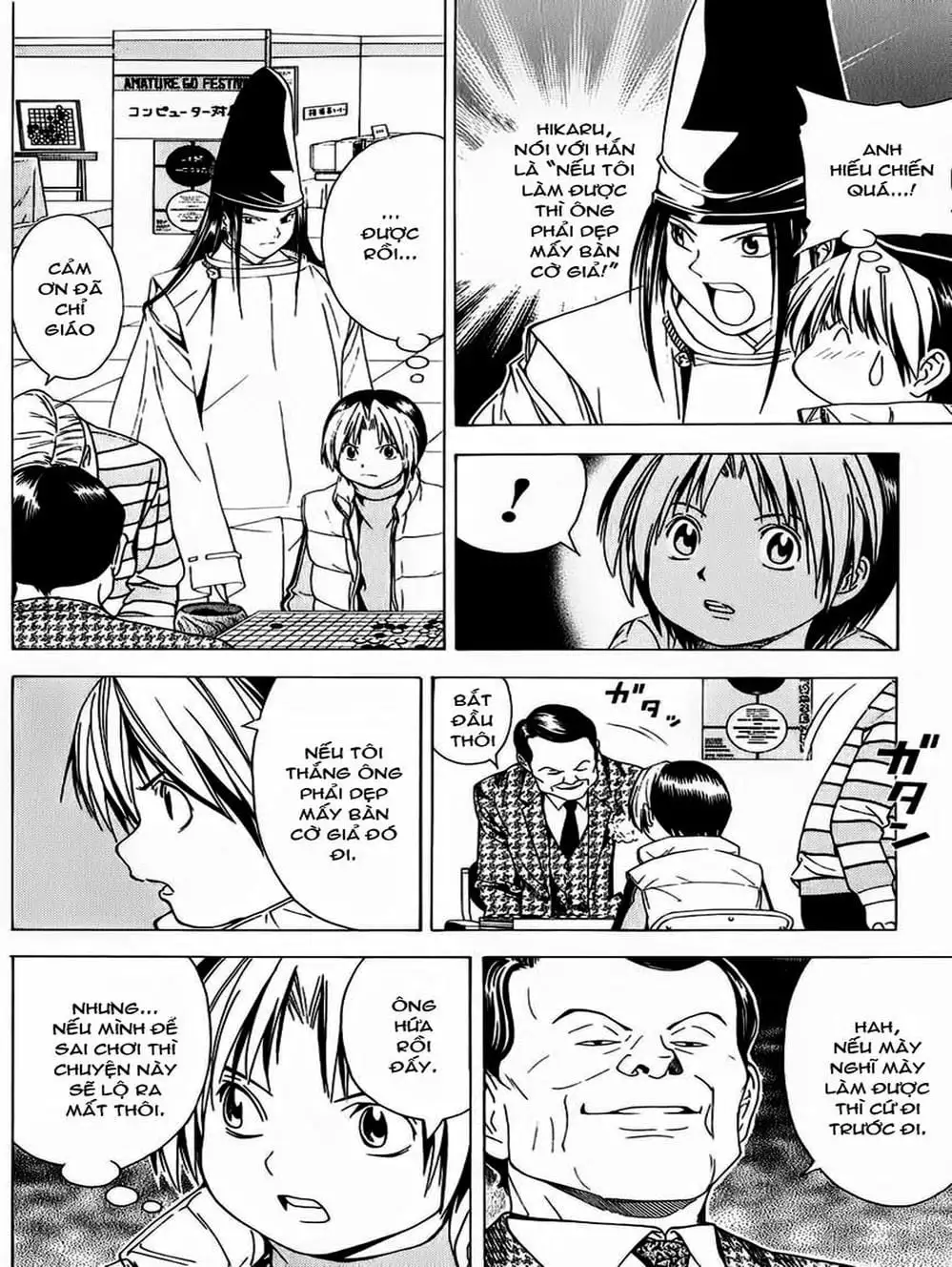 Truyện Tranh Kì Thủ Cờ Vây - Hikaru No Go trang 6