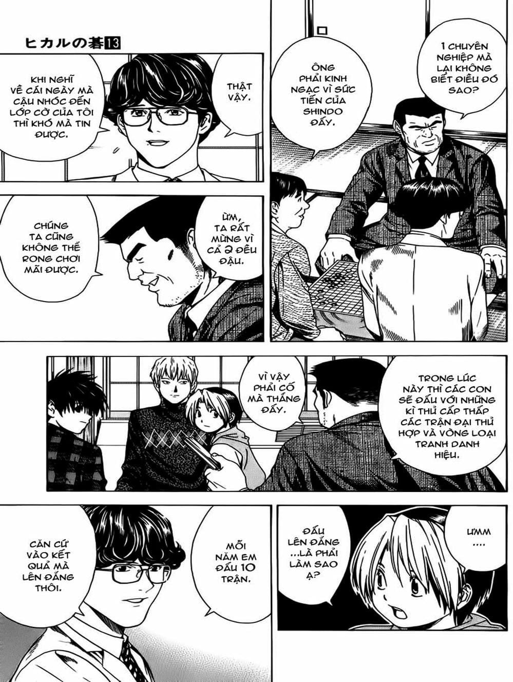 Truyện Tranh Kì Thủ Cờ Vây - Hikaru No Go trang 6