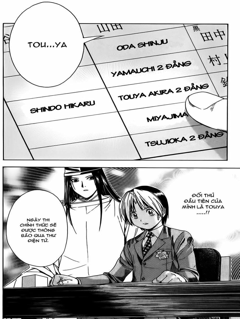 Truyện Tranh Kì Thủ Cờ Vây - Hikaru No Go trang 6