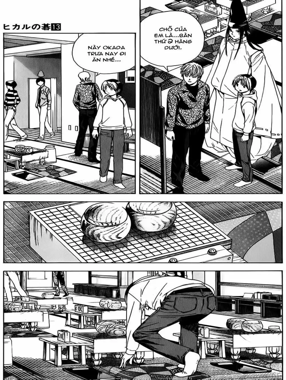 Truyện Tranh Kì Thủ Cờ Vây - Hikaru No Go trang 6