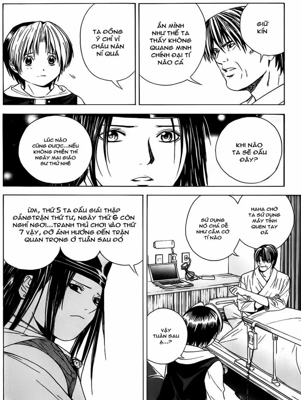 Truyện Tranh Kì Thủ Cờ Vây - Hikaru No Go trang 6