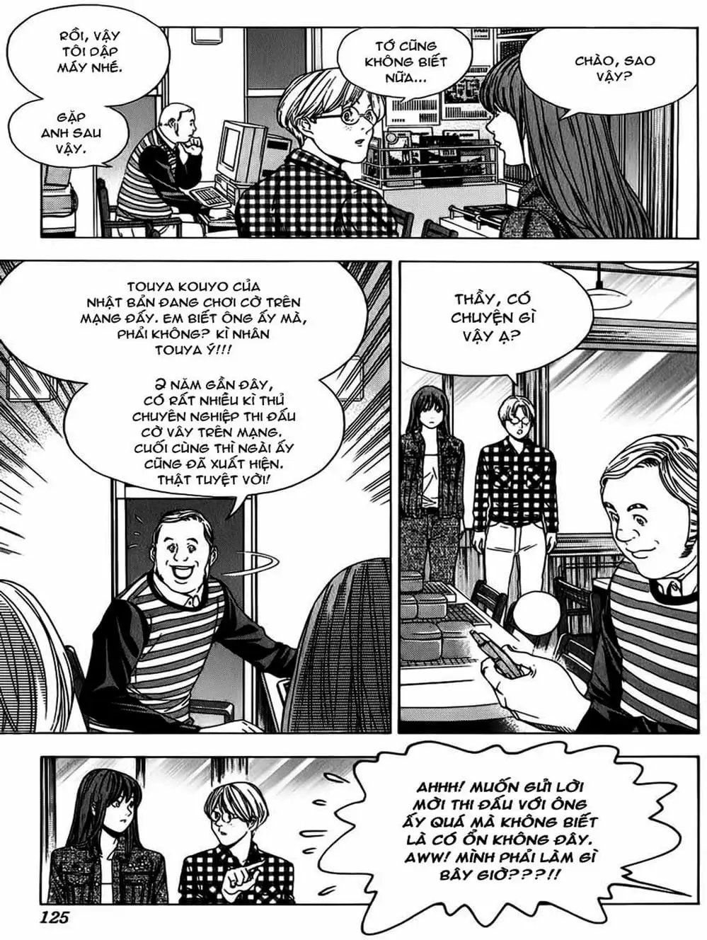 Truyện Tranh Kì Thủ Cờ Vây - Hikaru No Go trang 6