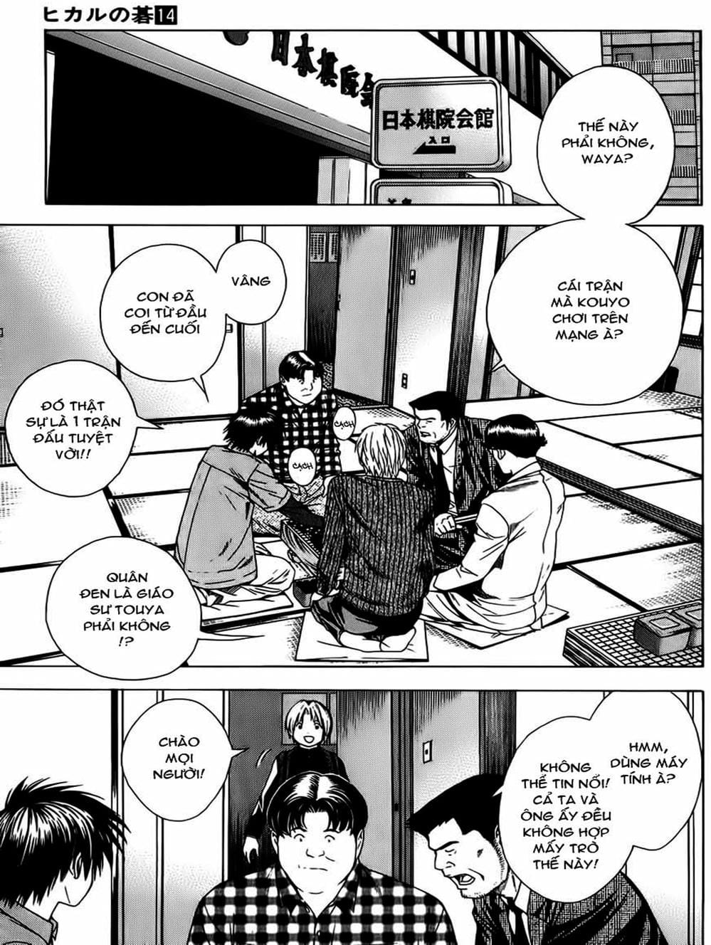 Truyện Tranh Kì Thủ Cờ Vây - Hikaru No Go trang 6