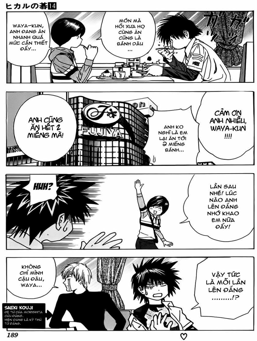 Truyện Tranh Kì Thủ Cờ Vây - Hikaru No Go trang 6