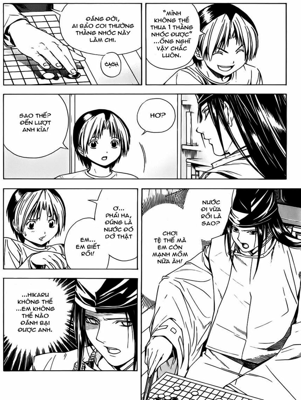Truyện Tranh Kì Thủ Cờ Vây - Hikaru No Go trang 6