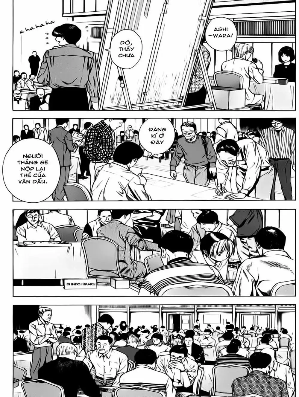 Truyện Tranh Kì Thủ Cờ Vây - Hikaru No Go trang 6