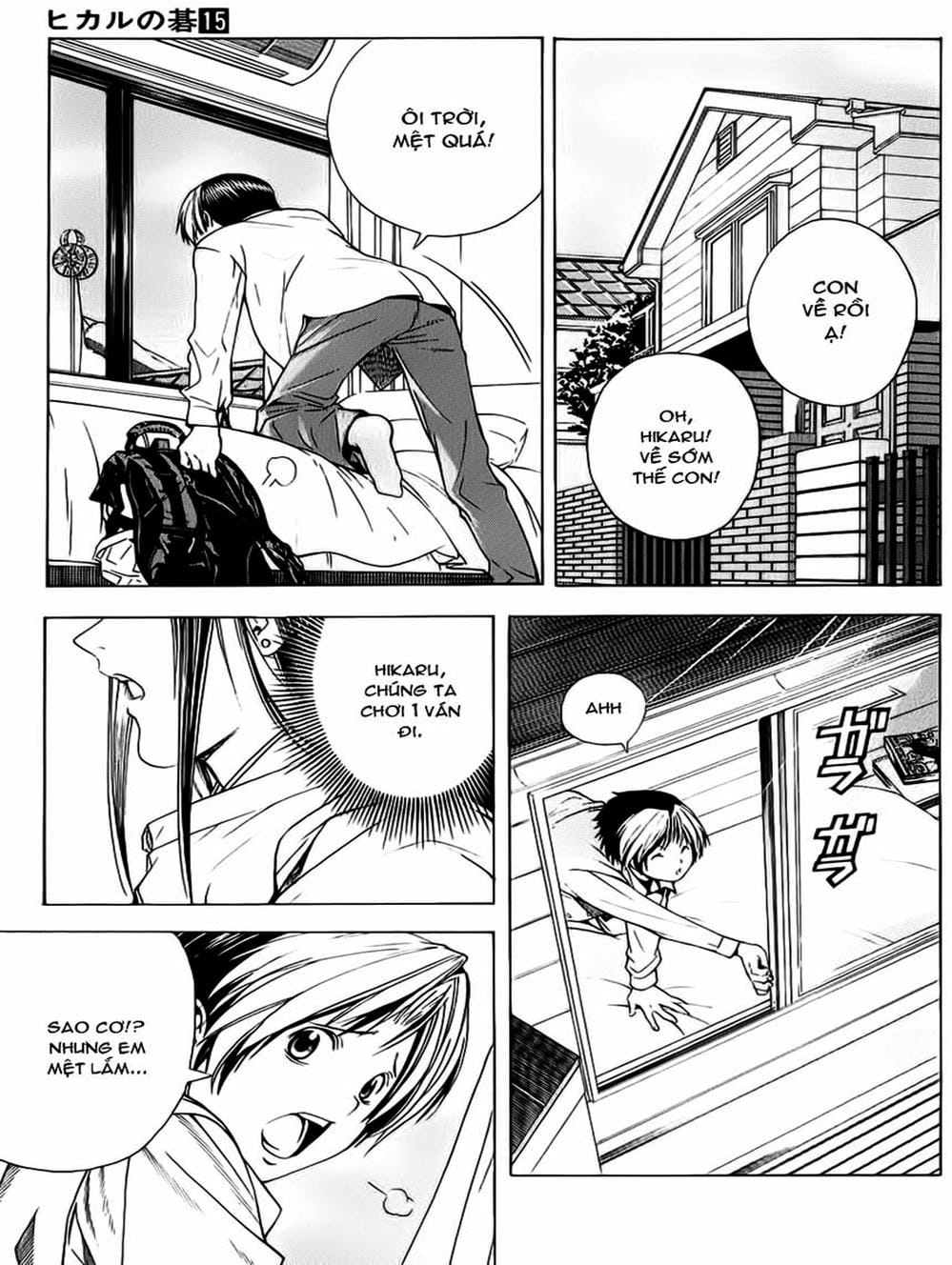 Truyện Tranh Kì Thủ Cờ Vây - Hikaru No Go trang 6