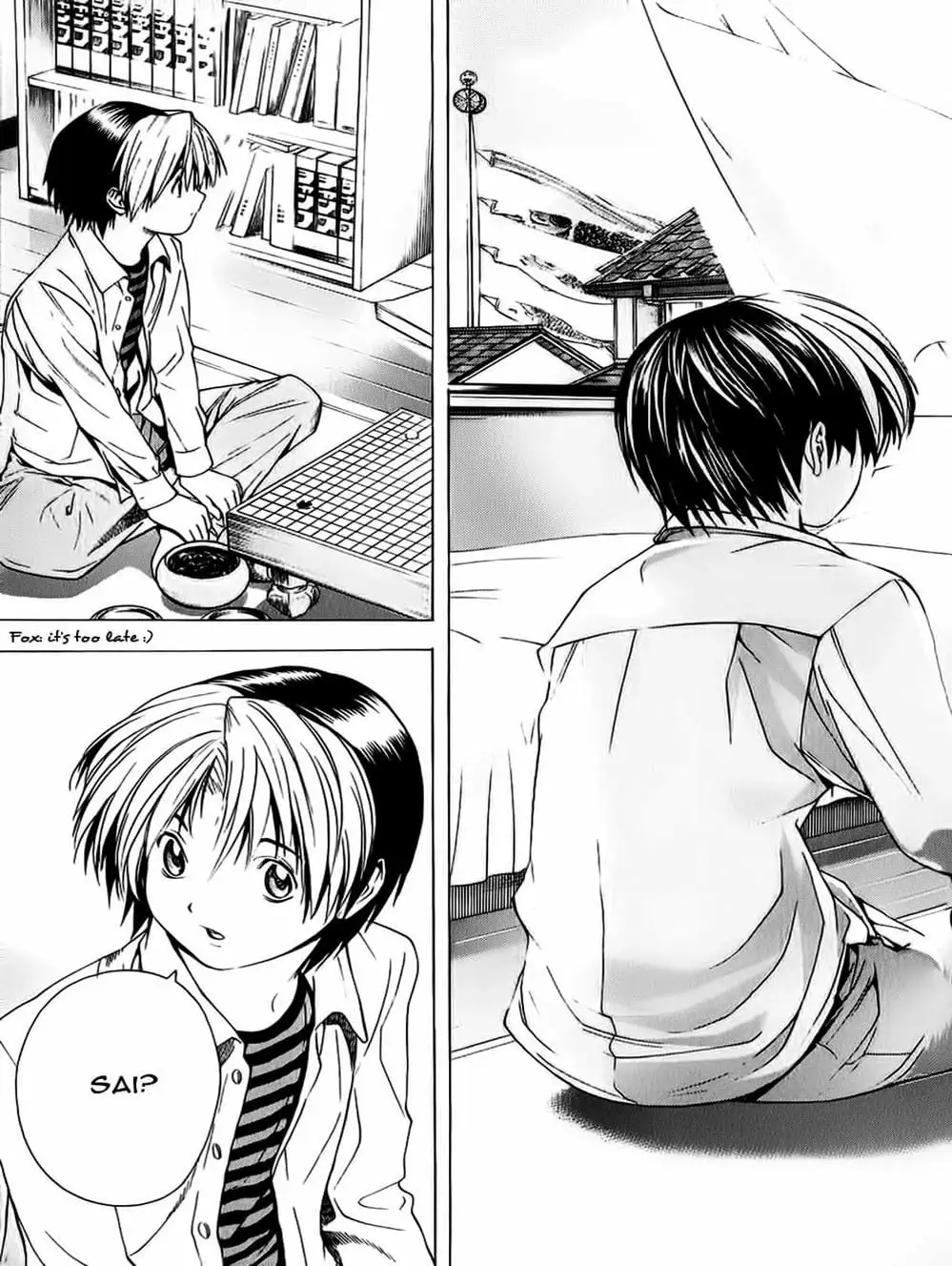 Truyện Tranh Kì Thủ Cờ Vây - Hikaru No Go trang 6