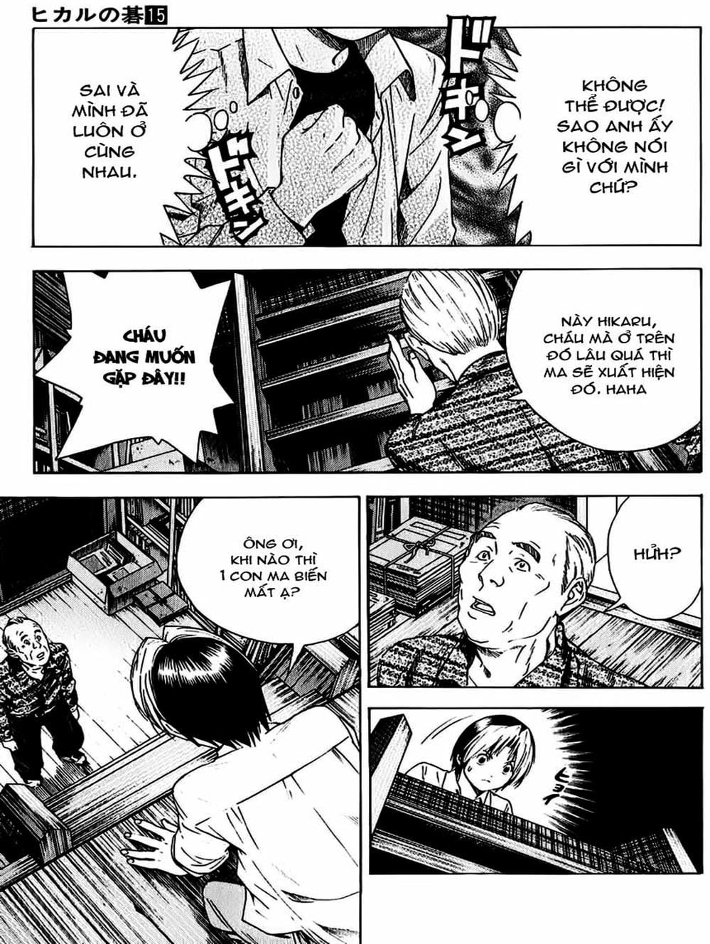 Truyện Tranh Kì Thủ Cờ Vây - Hikaru No Go trang 6