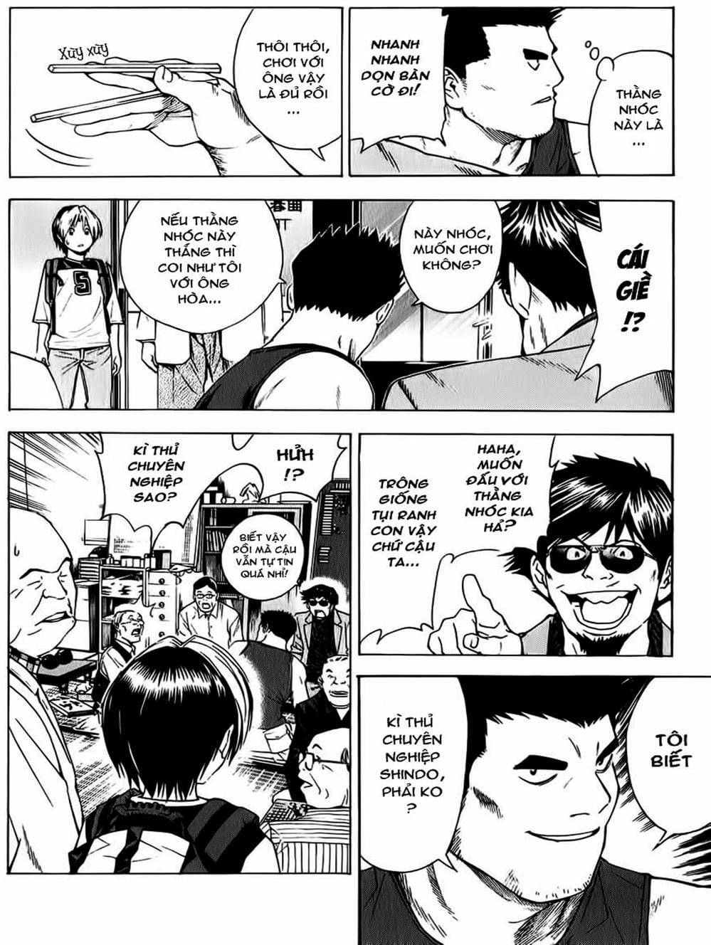 Truyện Tranh Kì Thủ Cờ Vây - Hikaru No Go trang 6