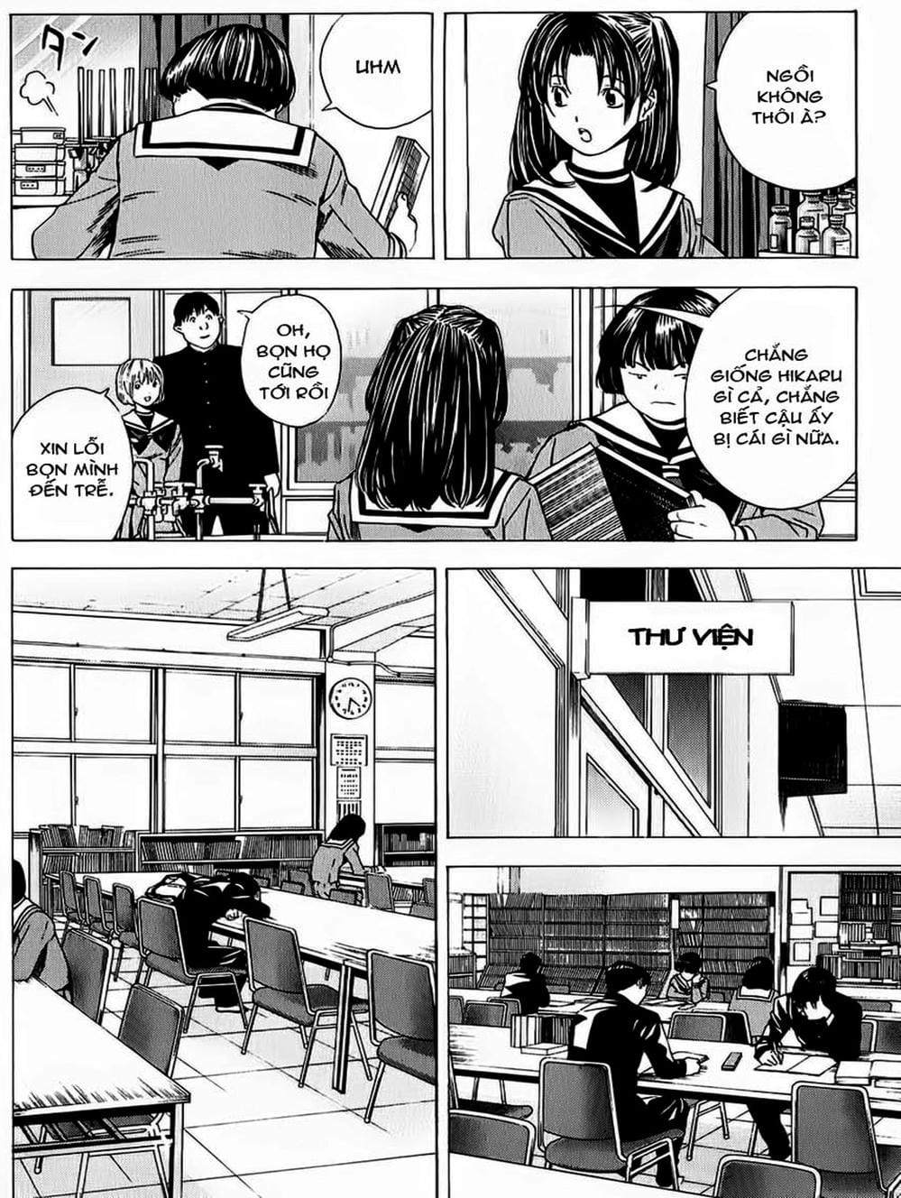 Truyện Tranh Kì Thủ Cờ Vây - Hikaru No Go trang 6