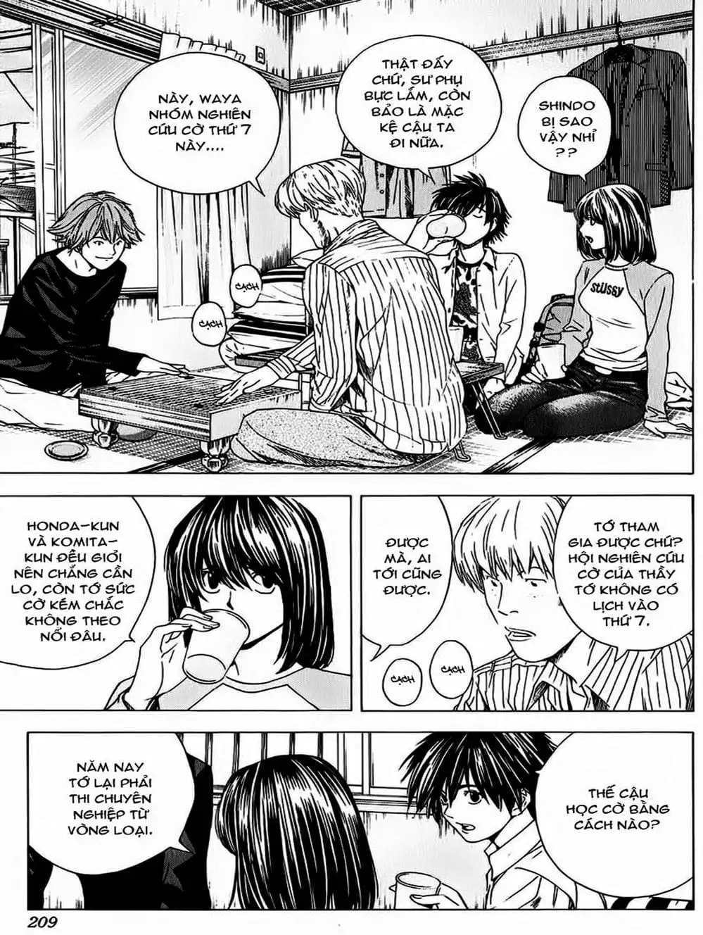 Truyện Tranh Kì Thủ Cờ Vây - Hikaru No Go trang 6