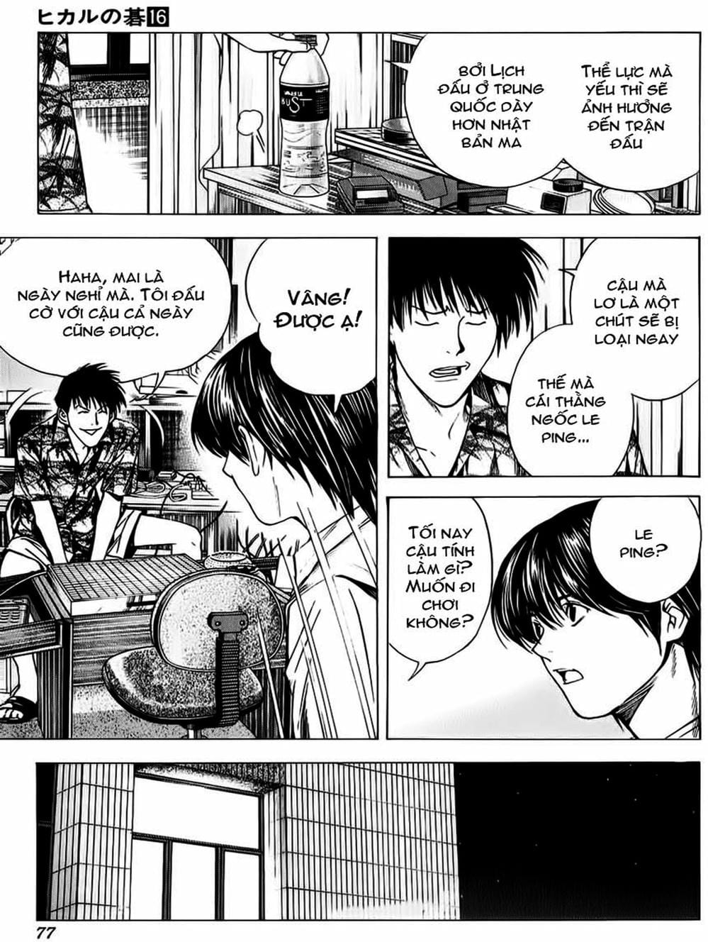 Truyện Tranh Kì Thủ Cờ Vây - Hikaru No Go trang 6