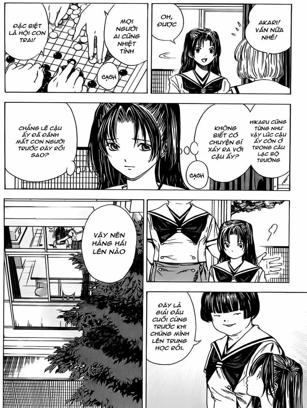 Truyện Tranh Kì Thủ Cờ Vây - Hikaru No Go trang 6