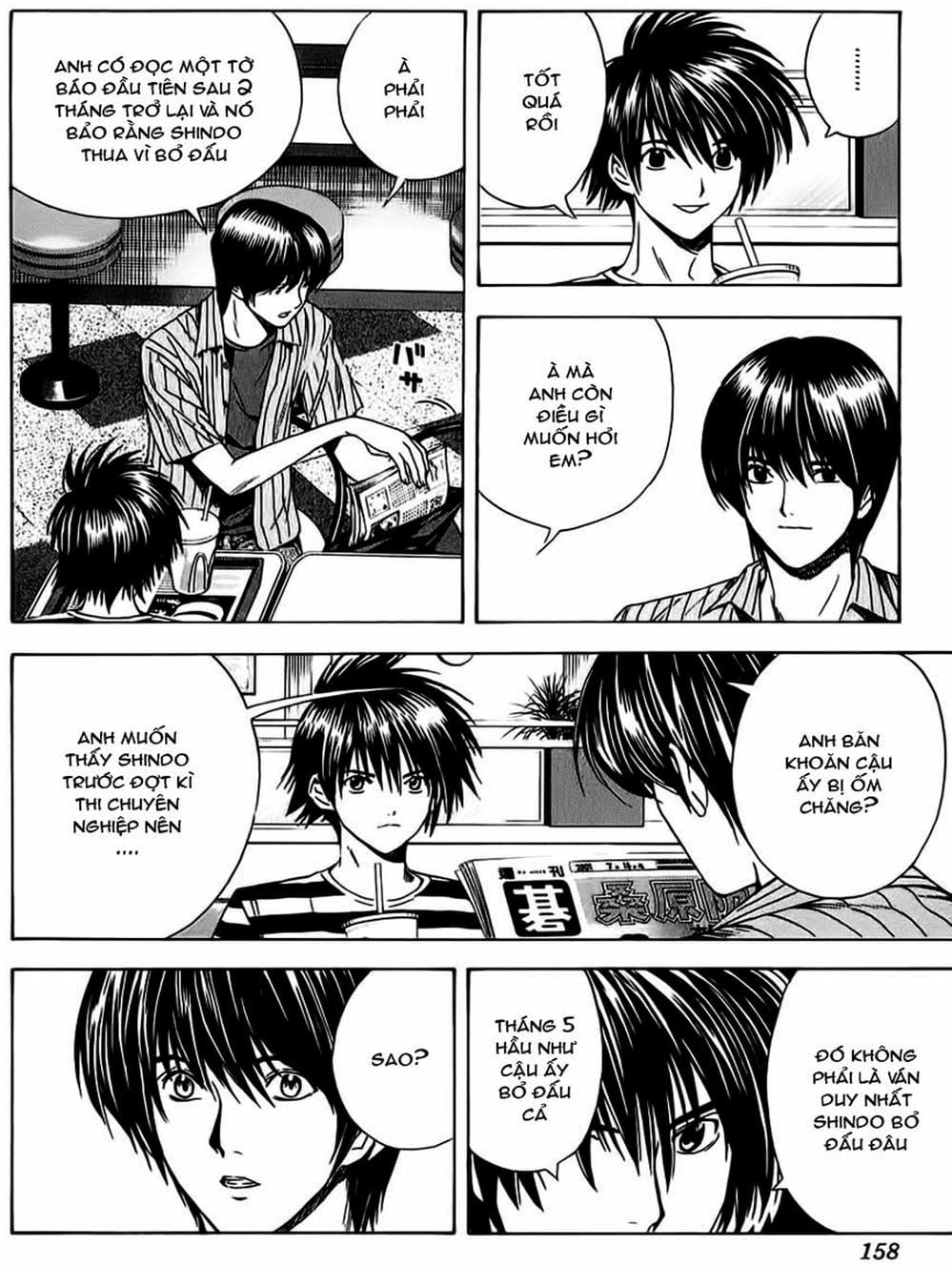 Truyện Tranh Kì Thủ Cờ Vây - Hikaru No Go trang 6