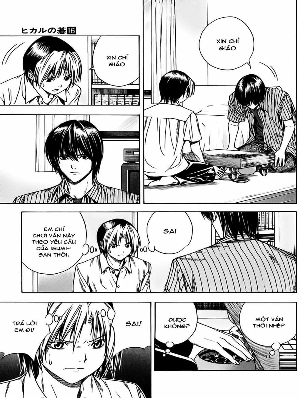 Truyện Tranh Kì Thủ Cờ Vây - Hikaru No Go trang 6