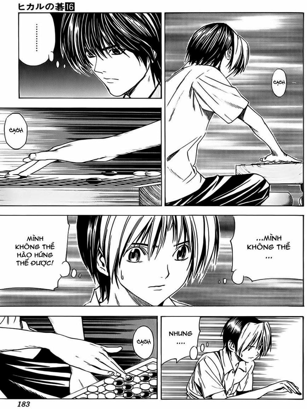 Truyện Tranh Kì Thủ Cờ Vây - Hikaru No Go trang 6