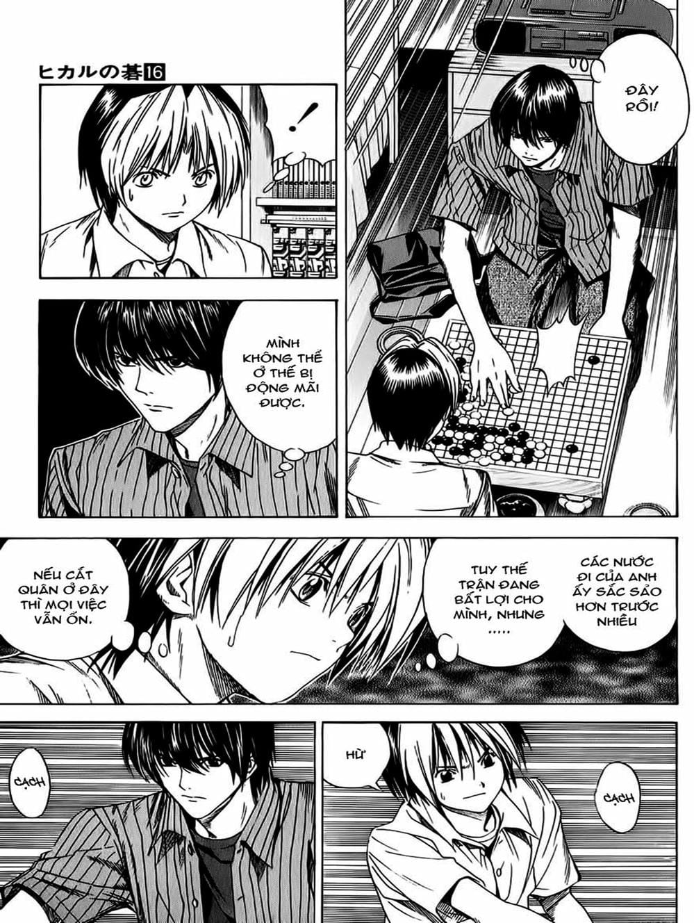 Truyện Tranh Kì Thủ Cờ Vây - Hikaru No Go trang 6