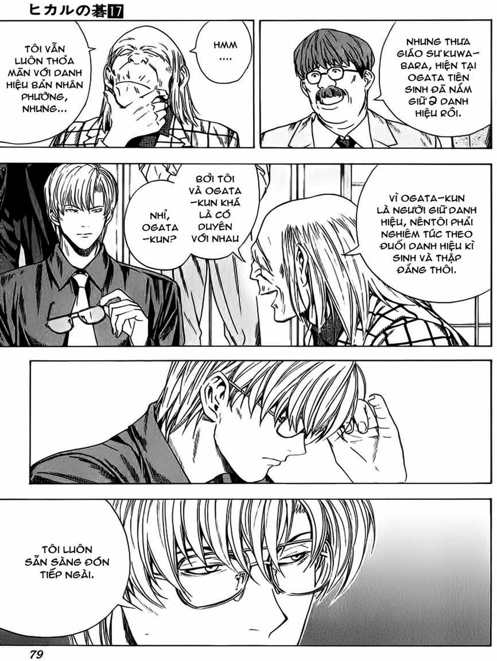 Truyện Tranh Kì Thủ Cờ Vây - Hikaru No Go trang 6