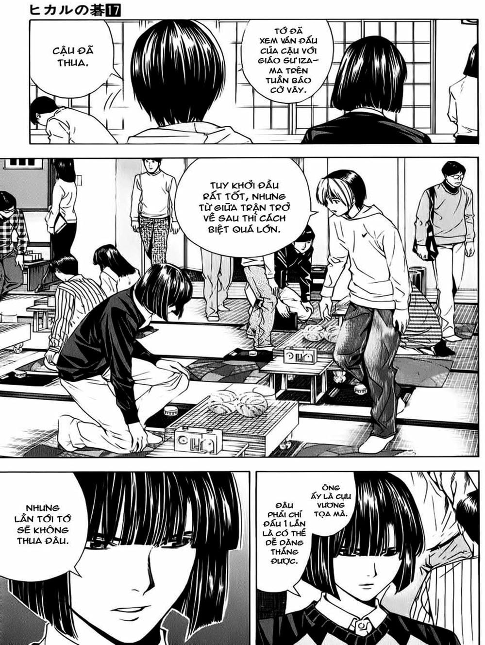 Truyện Tranh Kì Thủ Cờ Vây - Hikaru No Go trang 6
