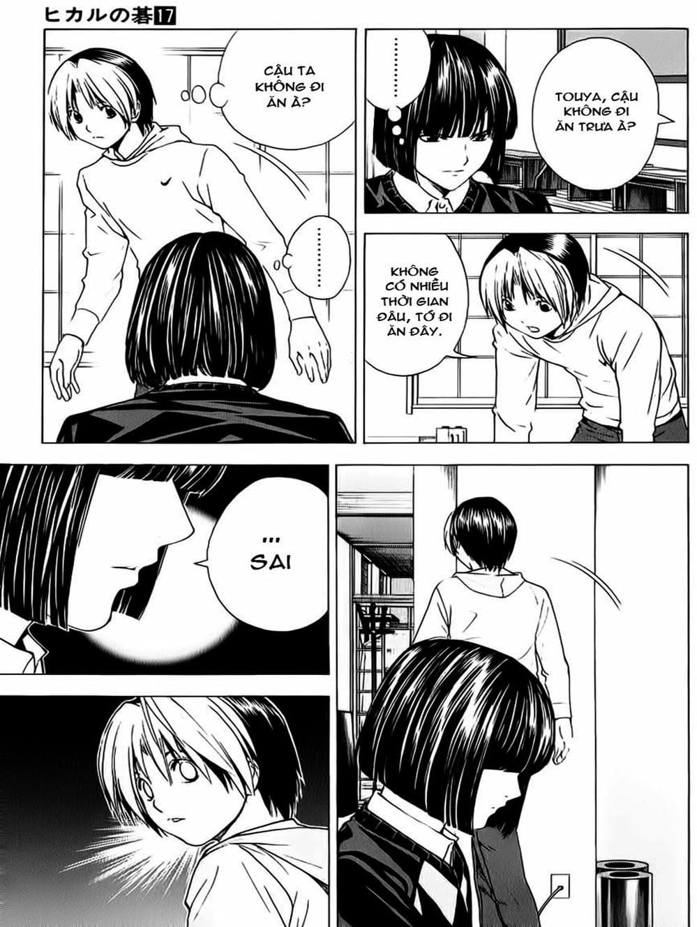 Truyện Tranh Kì Thủ Cờ Vây - Hikaru No Go trang 6